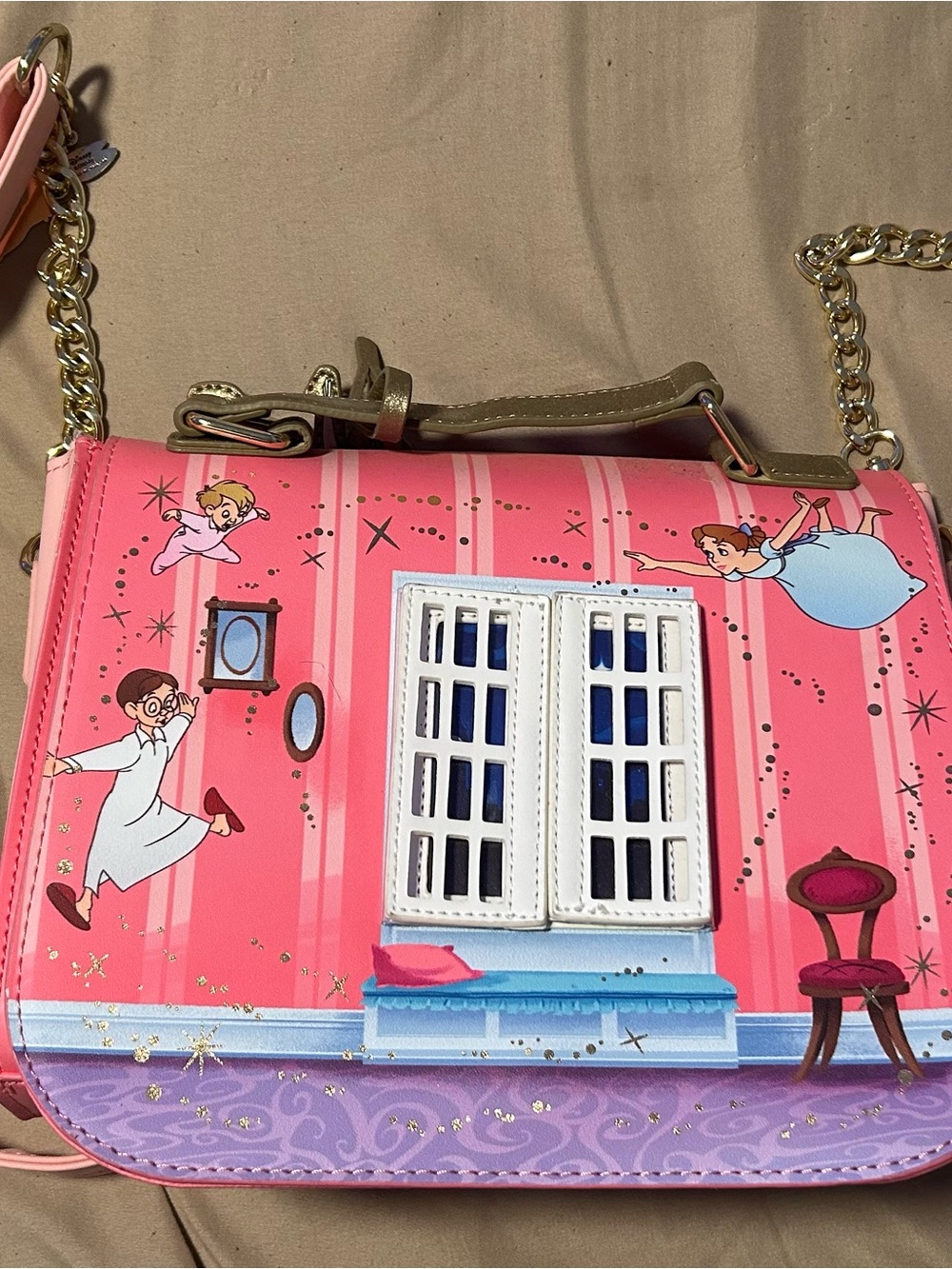 LOUNGEFLY-PETERPAN cross body PURSE